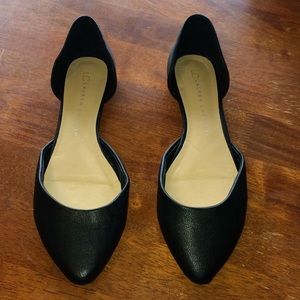 Lauren Conrad Black Flats Size 7.5